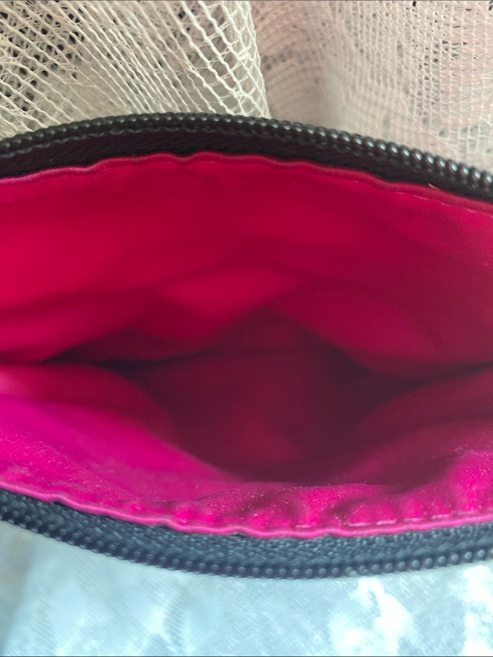 Coach Pink Plaid Signature Crossbody with Black Strap and Leather Trim - Picture 5 of 7